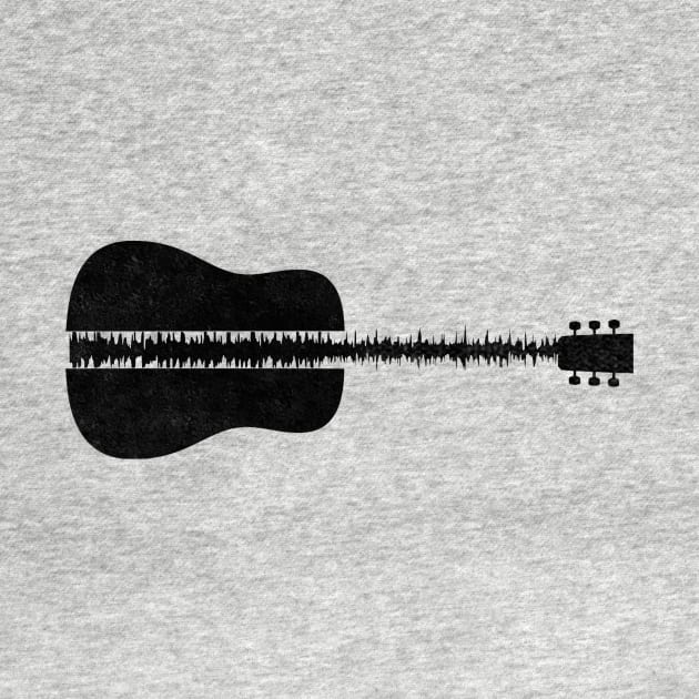 Sound Wave Guitar by Bododobird